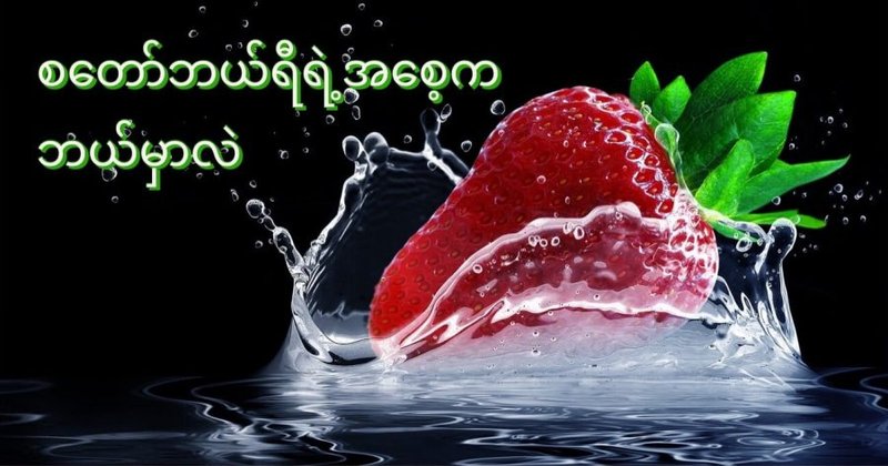 စတော်ဘယ်ရီသီးရဲ့ အစေ့က ဘယ်မှာလဲ