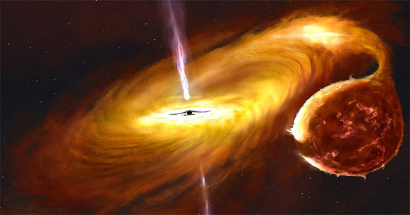 Black hole နား ကြယ်တစင်း ကပ်သွားရင် ဘာဖြစ်မလဲ